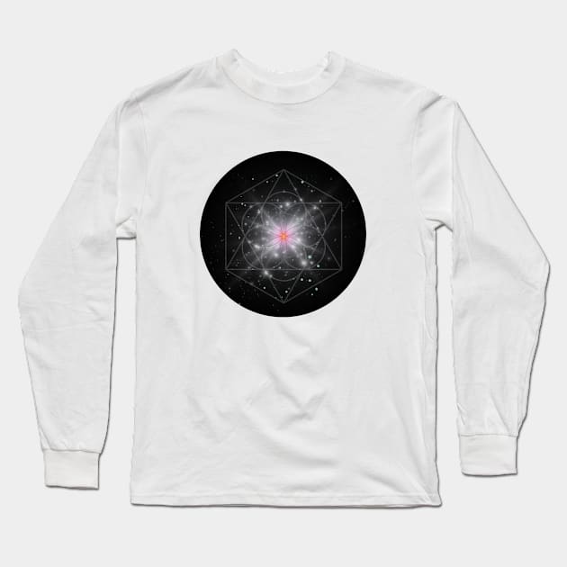 Sacred geometry Long Sleeve T-Shirt by graphitstift